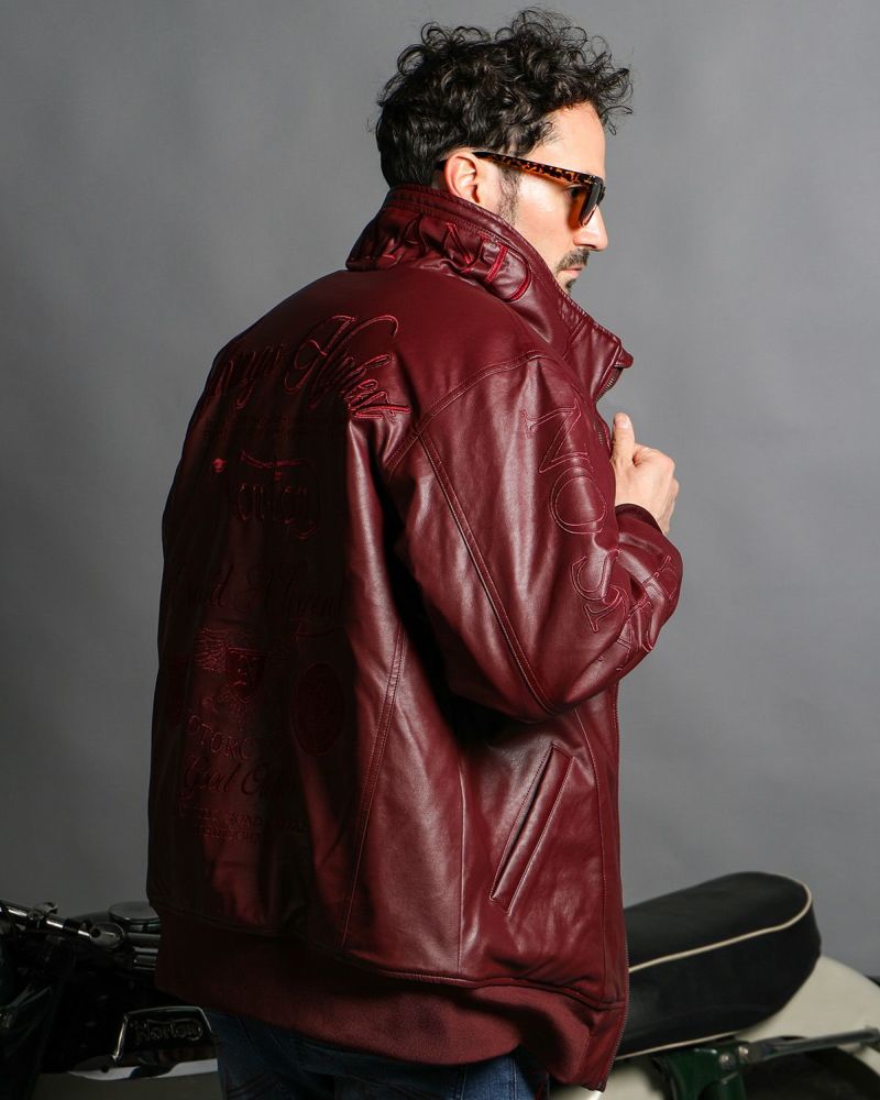 Norton] PUレザー ボリュームネック 中綿 ジャケット | PEET ONLINE STORE