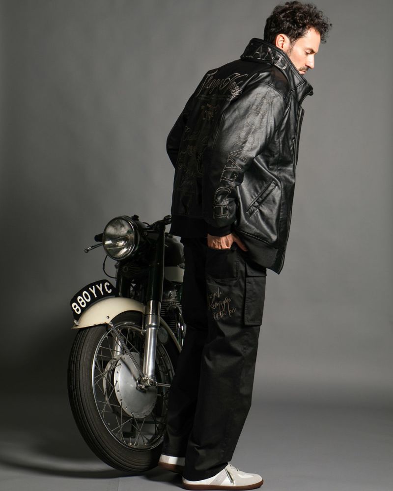 ブラック:186cm(Lサイズ着用)