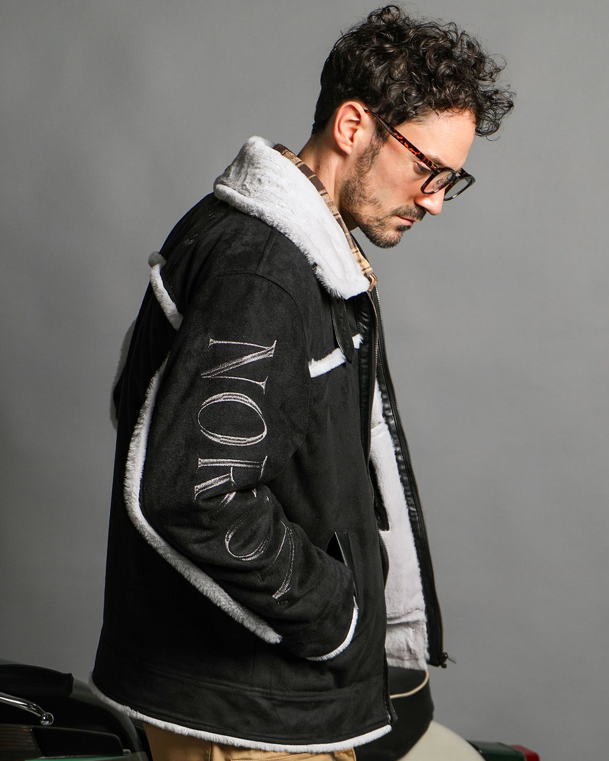 ブラック:186cm(Lサイズ着用)