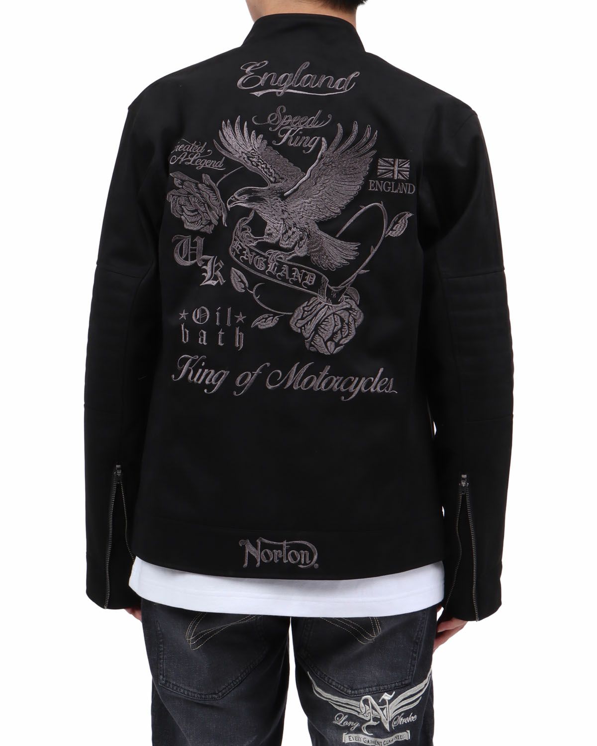 Norton] フェイクスウェード シングルライダース ジャケット | PEET
