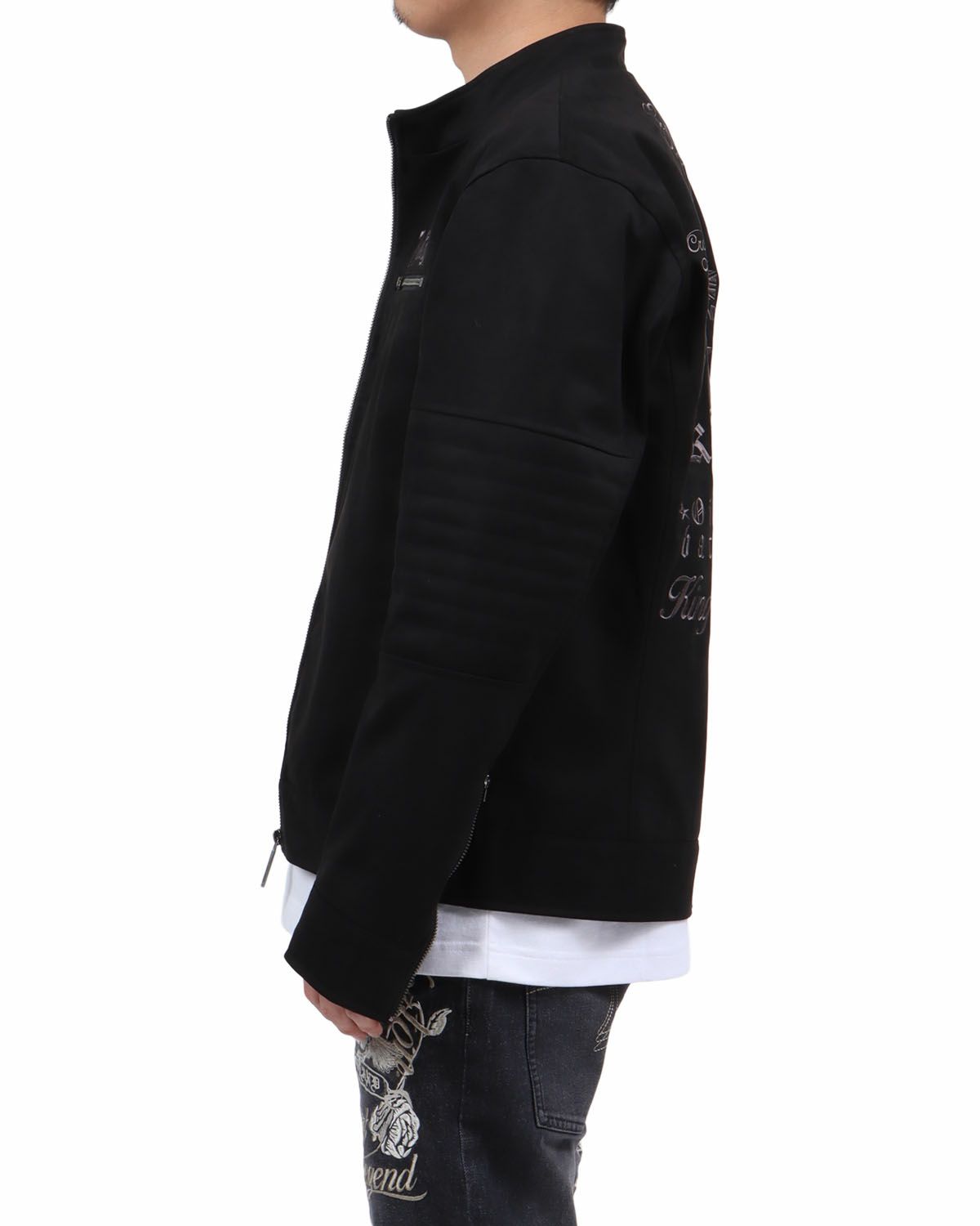 ブラック：173cm63kg(Lサイズ着用)