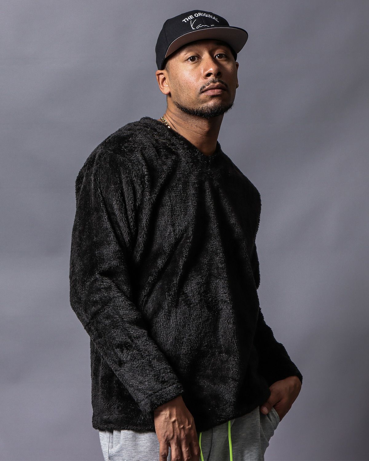 ブラック：183cm(XLサイズ着用)