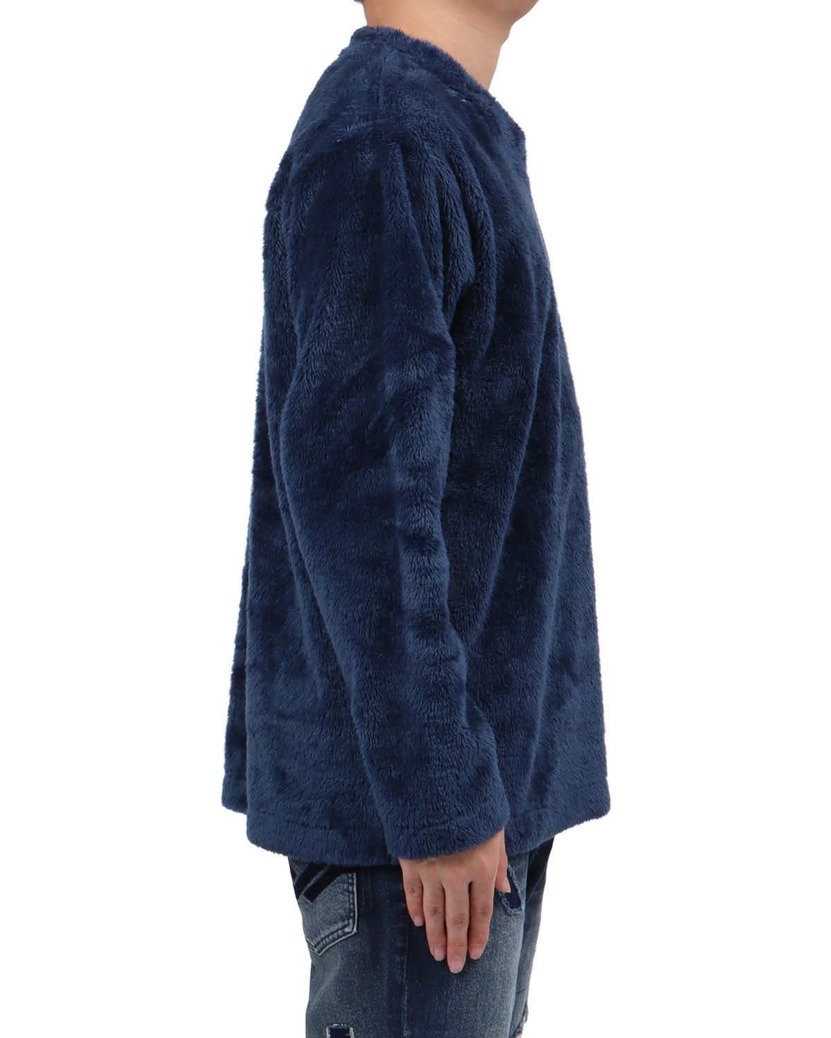 ブルー：173cm63kg(Lサイズ着用)