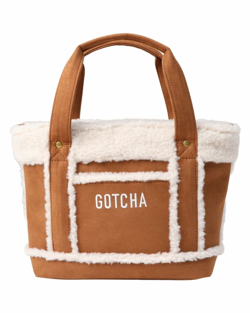 GOTCHA] 2WAY フェイクムートン ミニバッグ | PEET ONLINE STORE