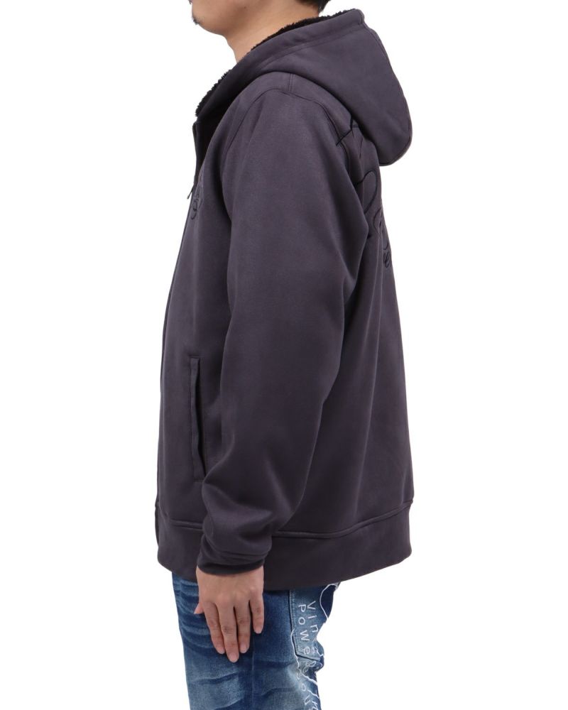 グレー：173cm63kg(Lサイズ着用)