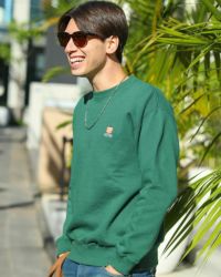 グリーン：180cm/70kg(Lサイズ着用)