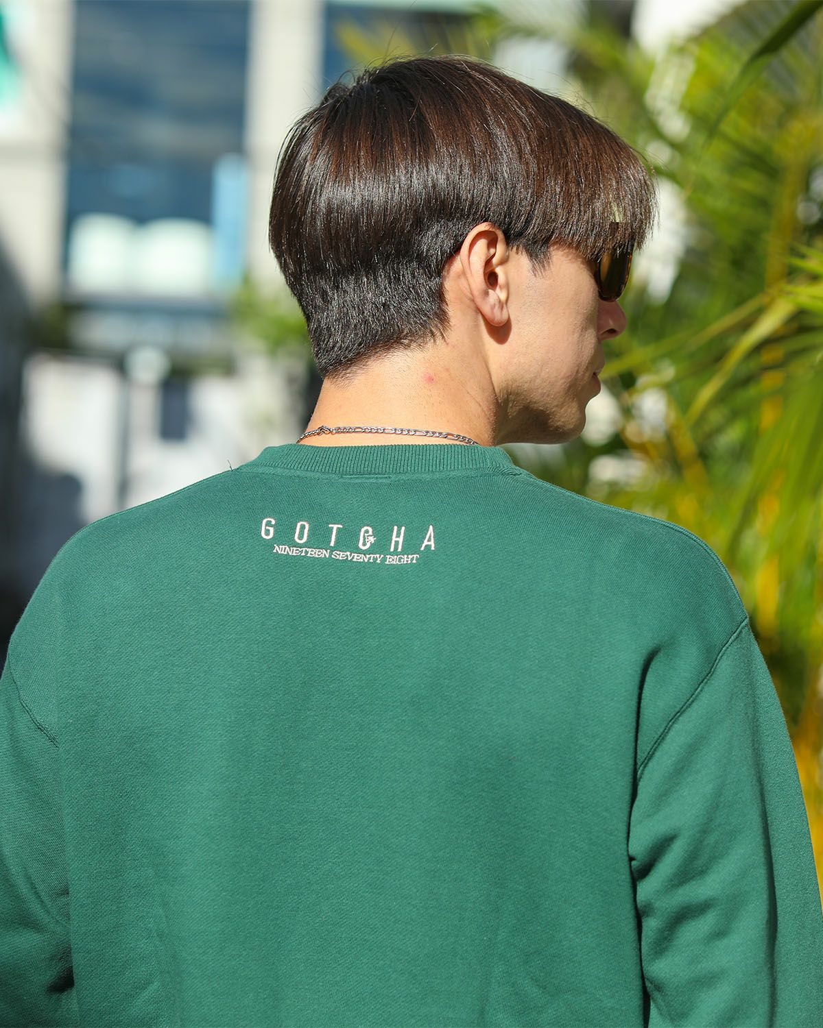 グリーン：180cm/70kg(Lサイズ着用)