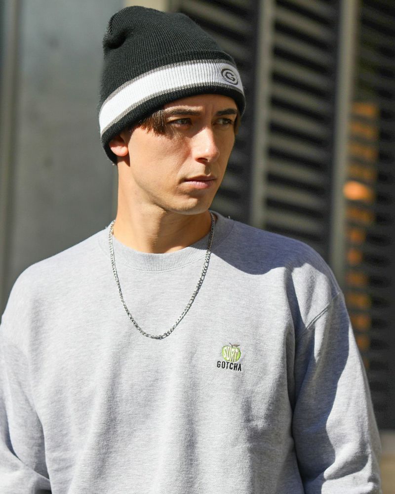 杢グレー：180cm/70kg(XLサイズ着用)