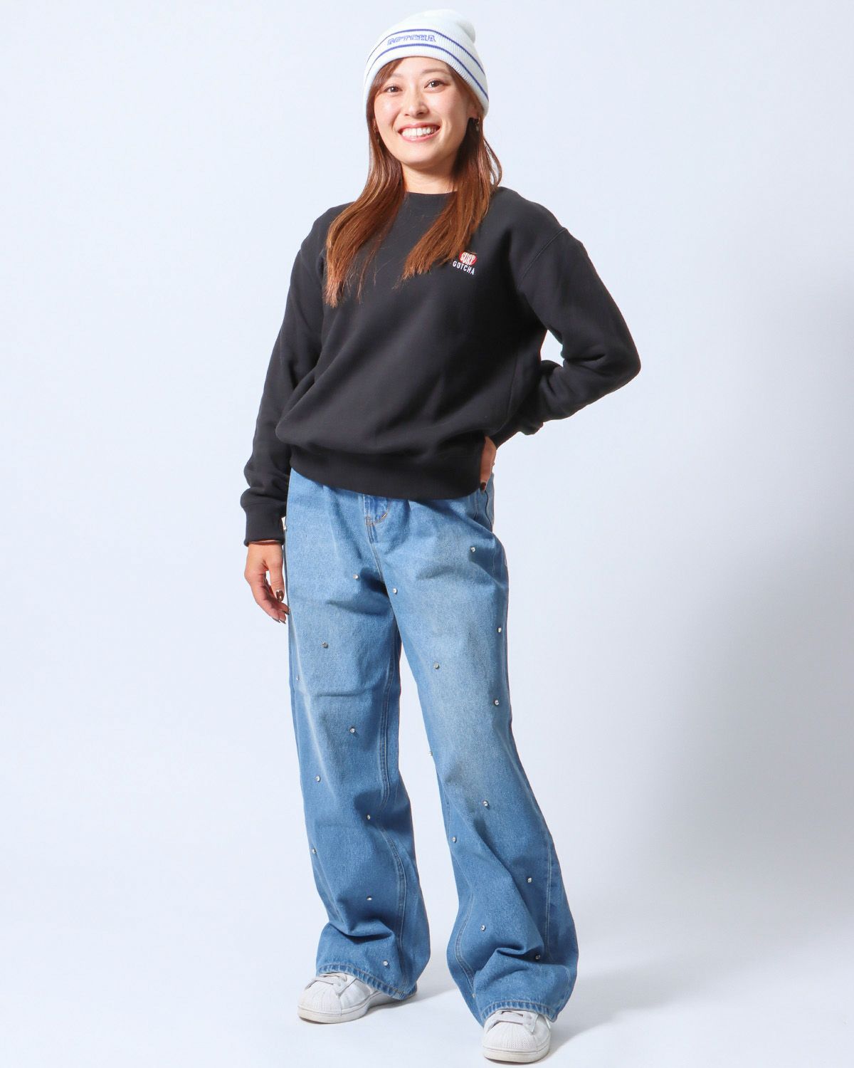 ブラック：154cm(Mサイズ着用)