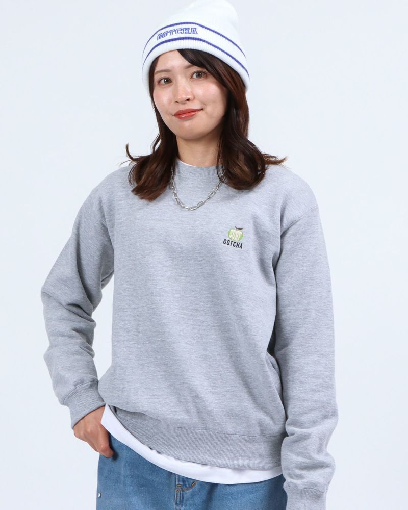 杢グレー：161cm(Mサイズ着用)