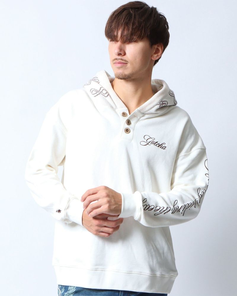 オフホワイト：180cm/70kg(Lサイズ着用)