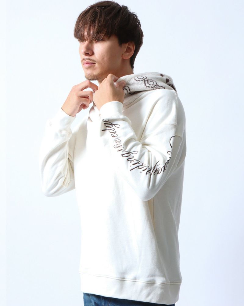 オフホワイト：180cm/70kg(Lサイズ着用)