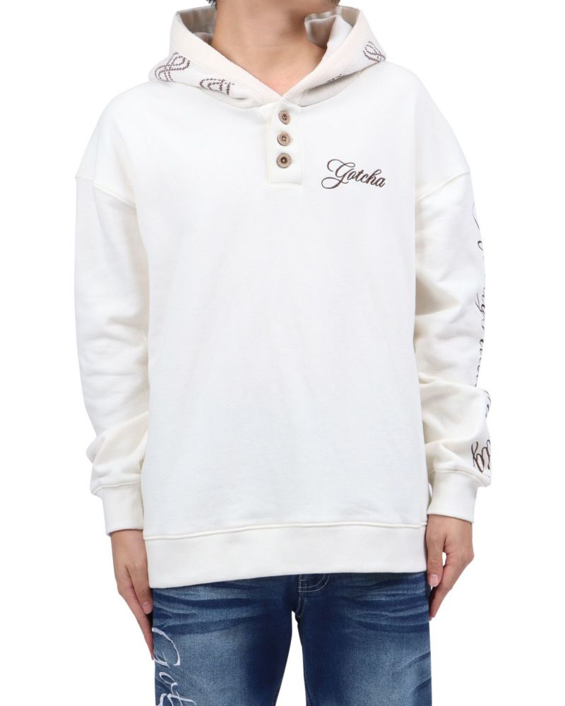 オフホワイト：173cm63kg(Lサイズ着用)