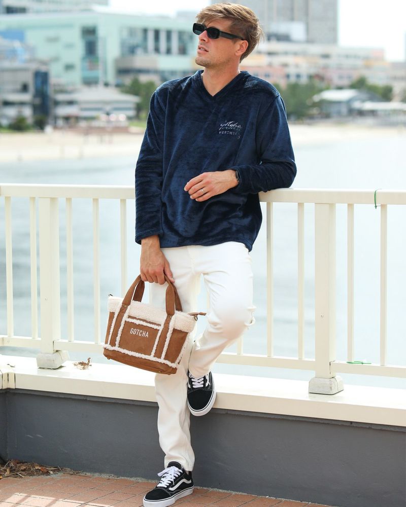 ネイビー：183cm/70kg(Lサイズ着用)