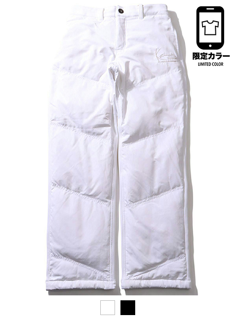 ダウン 切替 ストレッチ イージーパンツ