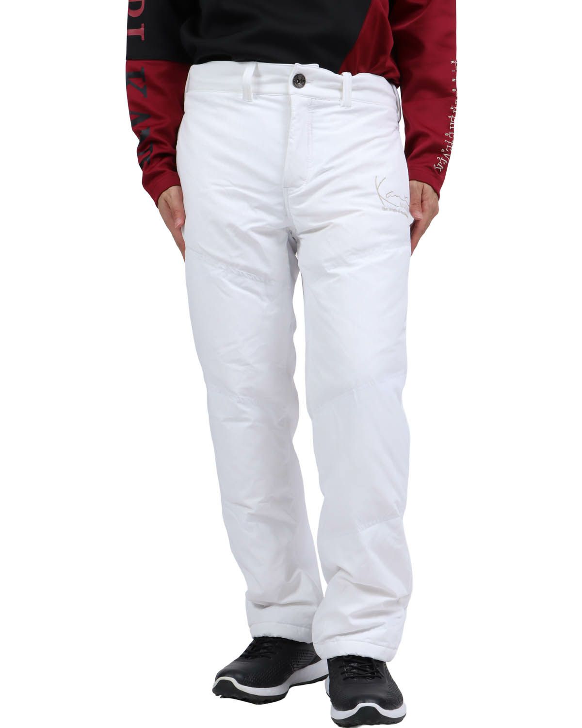 ホワイト：173cm63kg(Mサイズ着用)