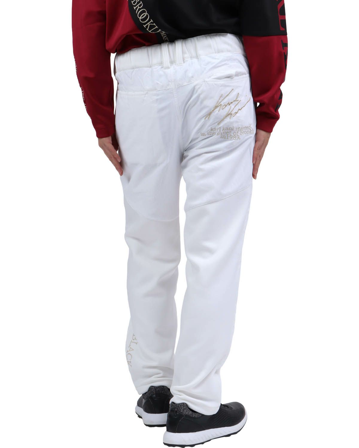 ホワイト：173cm63kg(Mサイズ着用)