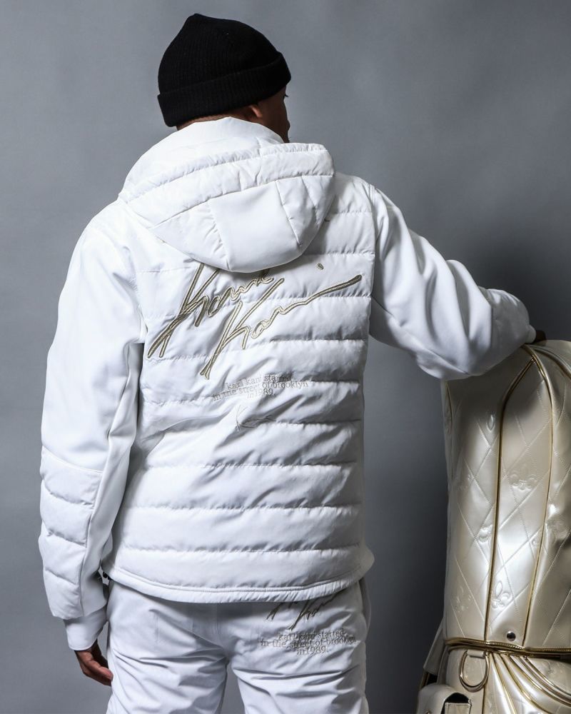 ホワイト：183cm(XLサイズ着用)