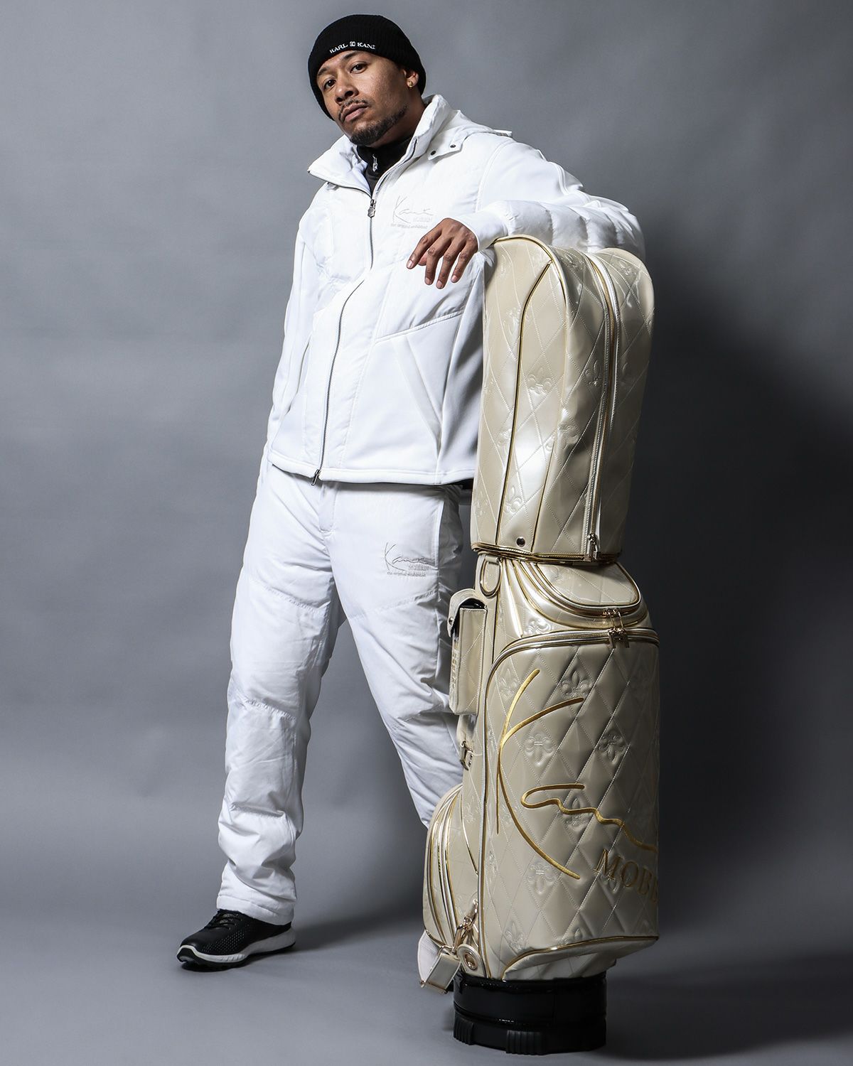 ホワイト：183cm(XLサイズ着用)