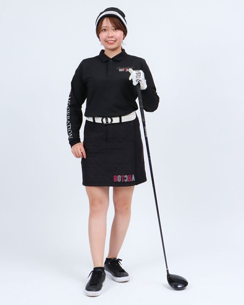 ブラック：157cm(Sサイズ着用)