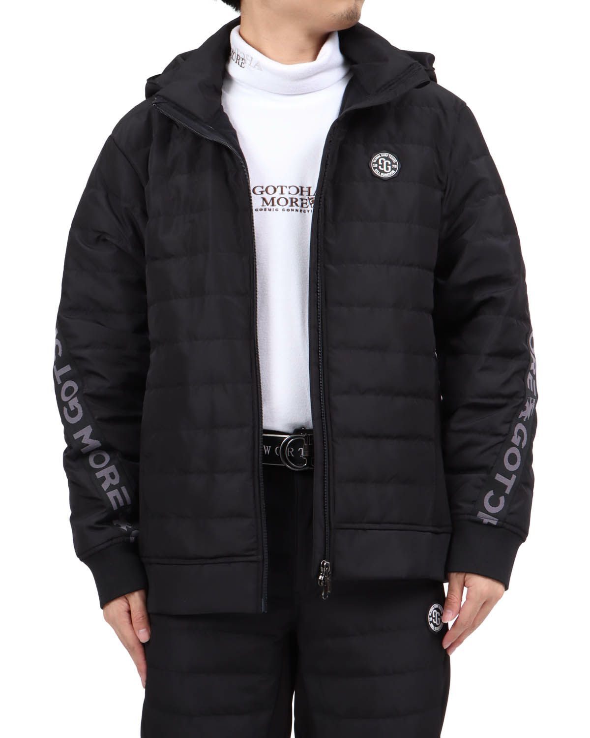 ブラック：173cm63kg(Lサイズ着用)