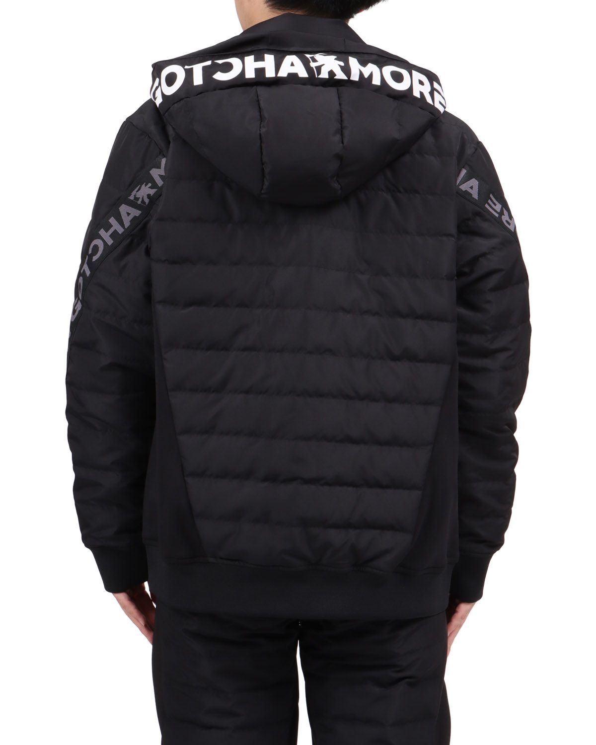 ブラック：173cm63kg(Lサイズ着用)