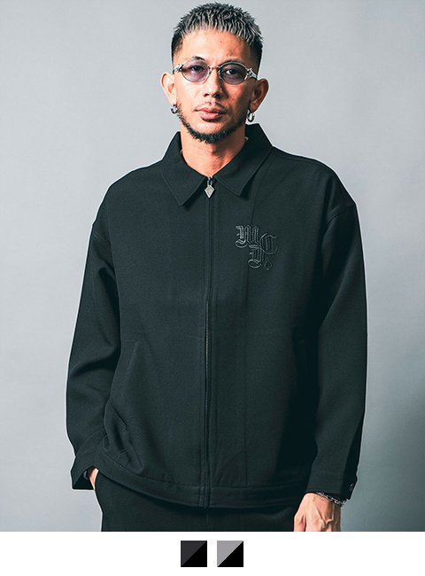 ブラック:183cm(Lサイズ着用)