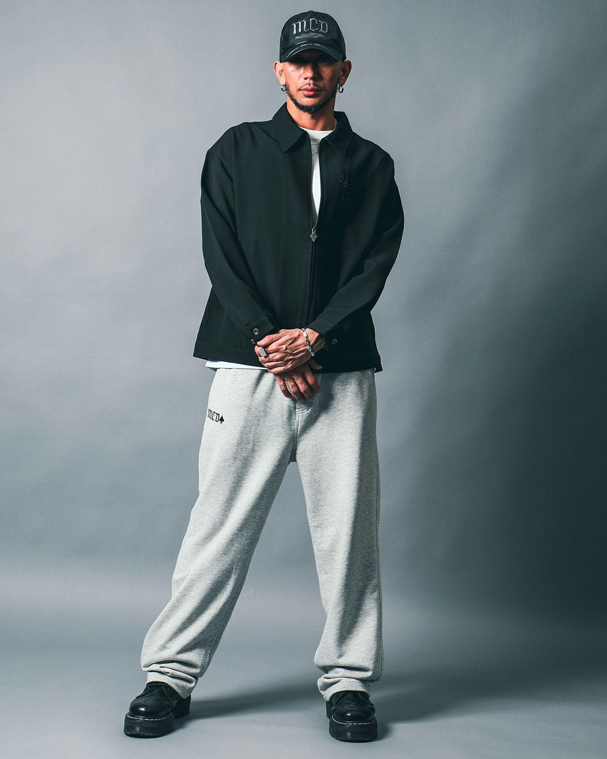 ブラック:183cm(Lサイズ着用)