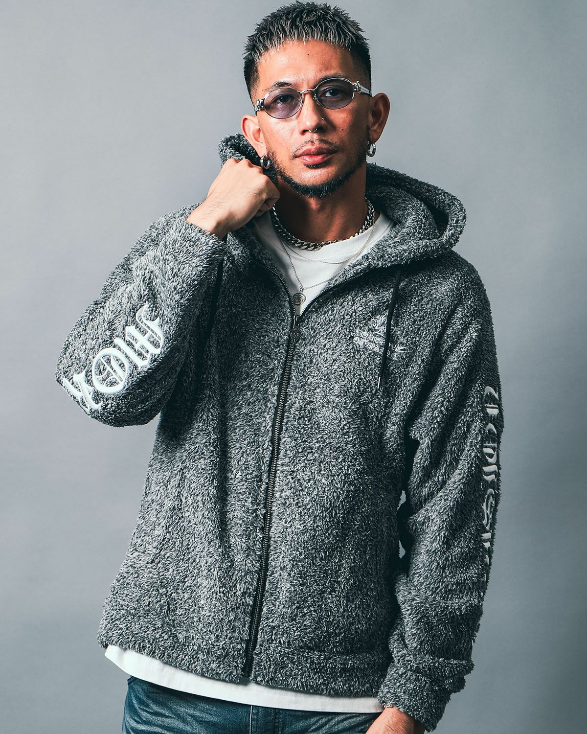 MCD] 杢ボア フルジップ パーカー | PEET ONLINE STORE