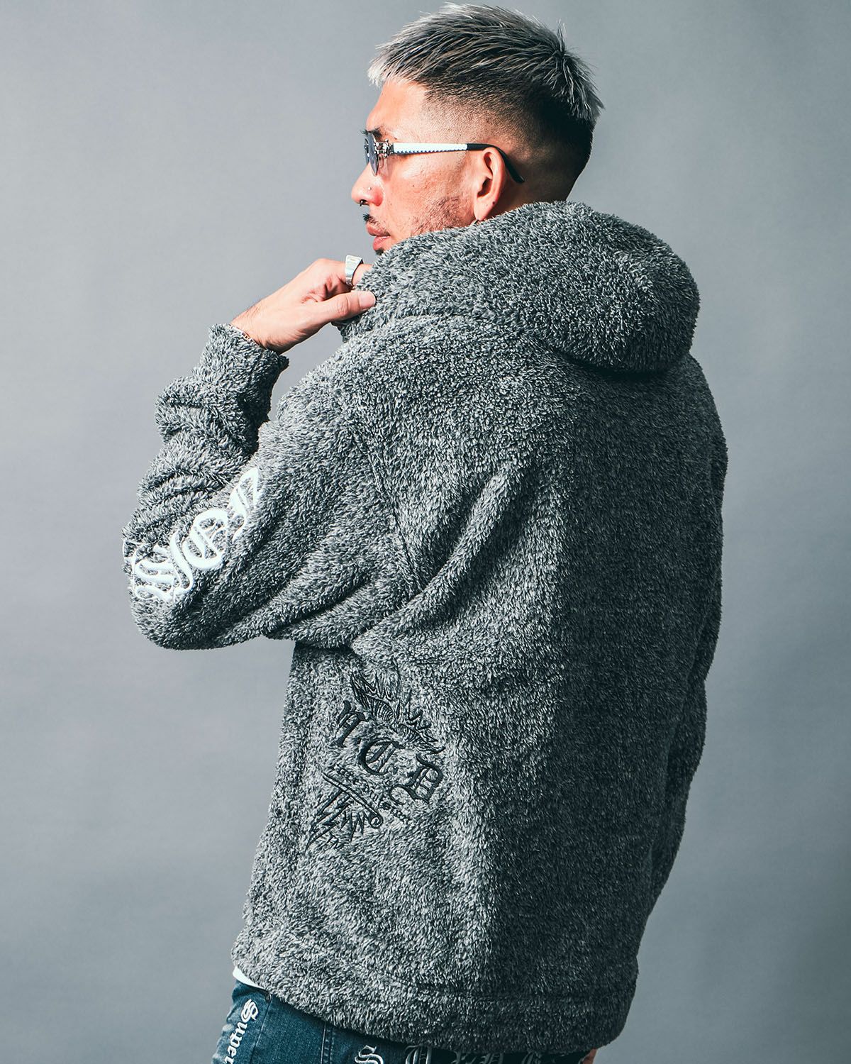 MCD] 杢ボア フルジップ パーカー | PEET ONLINE STORE