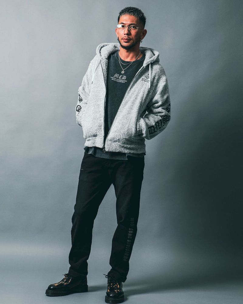 MCD] 杢ボア フルジップ パーカー | PEET ONLINE STORE