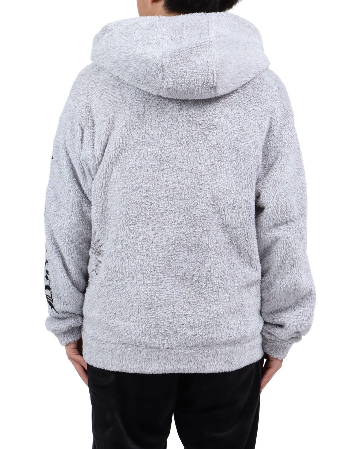 ホワイト：173cm63kg(Lサイズ着用)