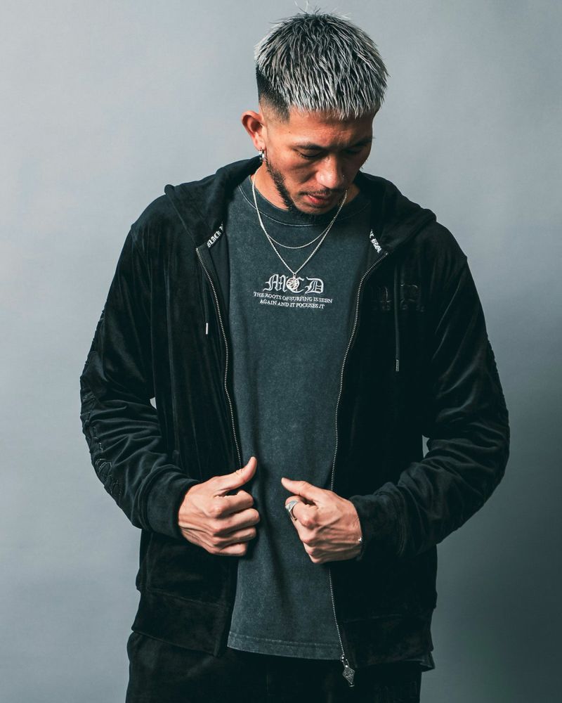 ブラック:183cm(Lサイズ着用)