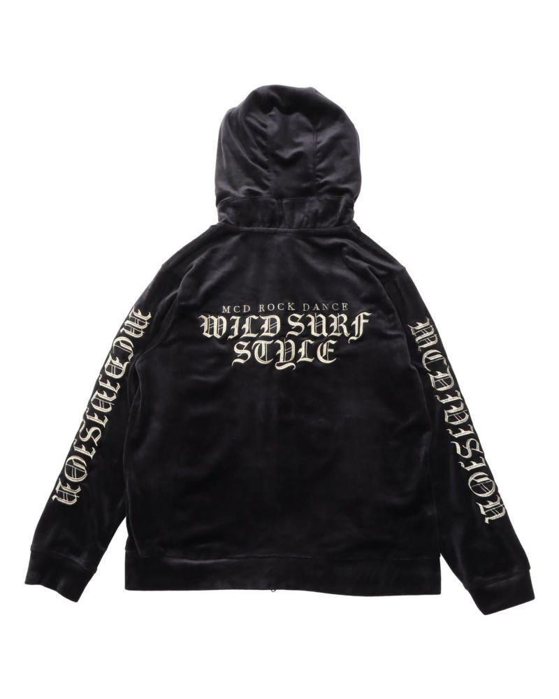 新品正規品【V12/XL】NECKPARKA ネックウォーマー内臓パーカー裏起毛 MCD] ネックウォーマー 付き ベロア ジップパーカー | PEET ONLINE STORE