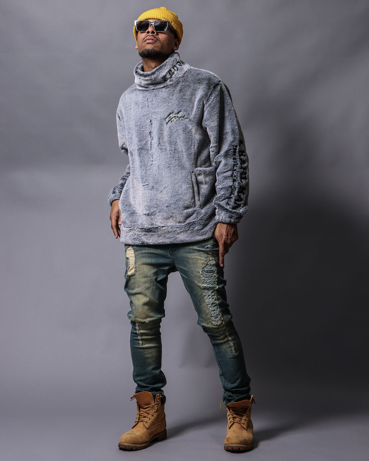 ブラック：183cm(XLサイズ着用)