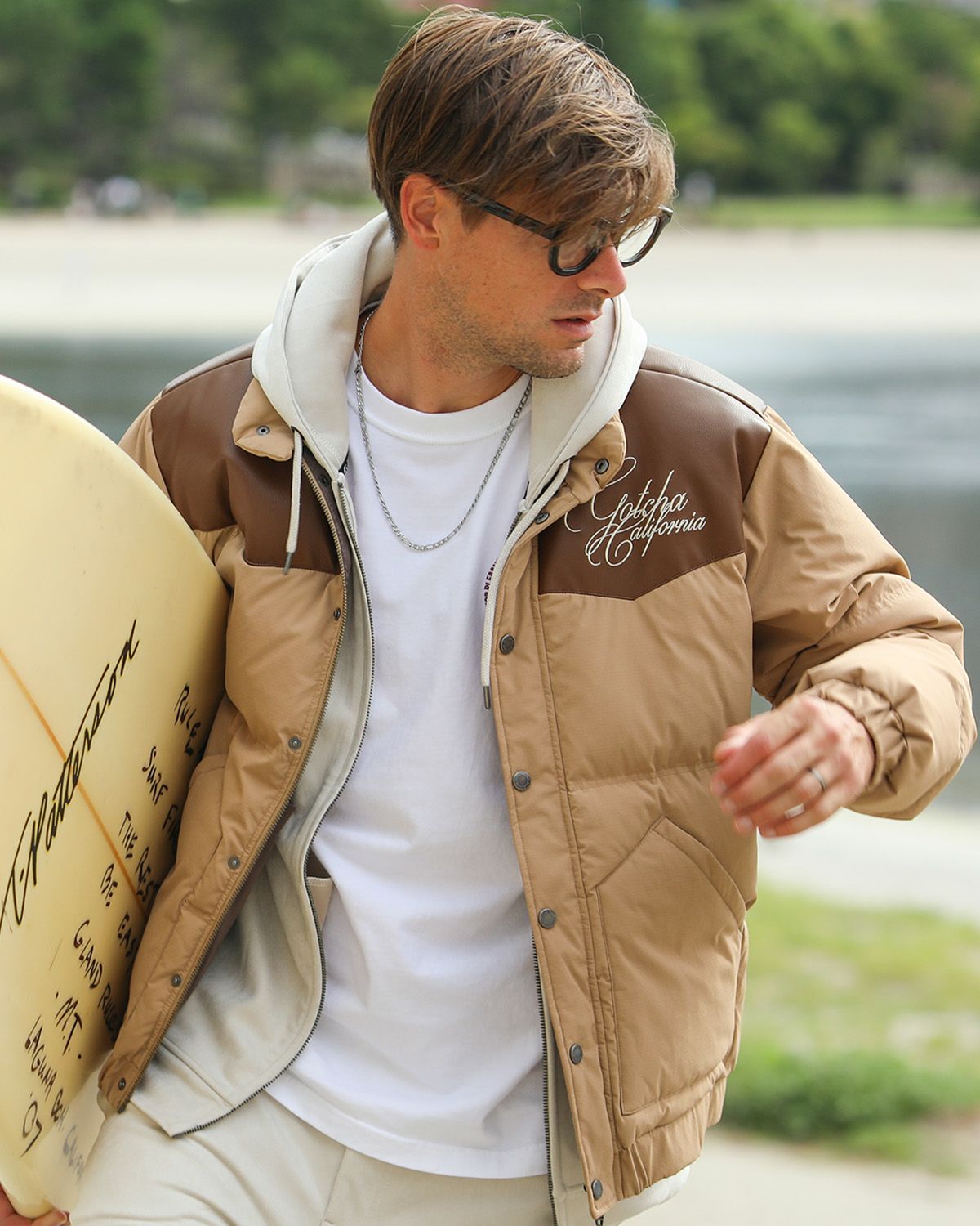 キャメル：183cm/70kg(Lサイズ着用)