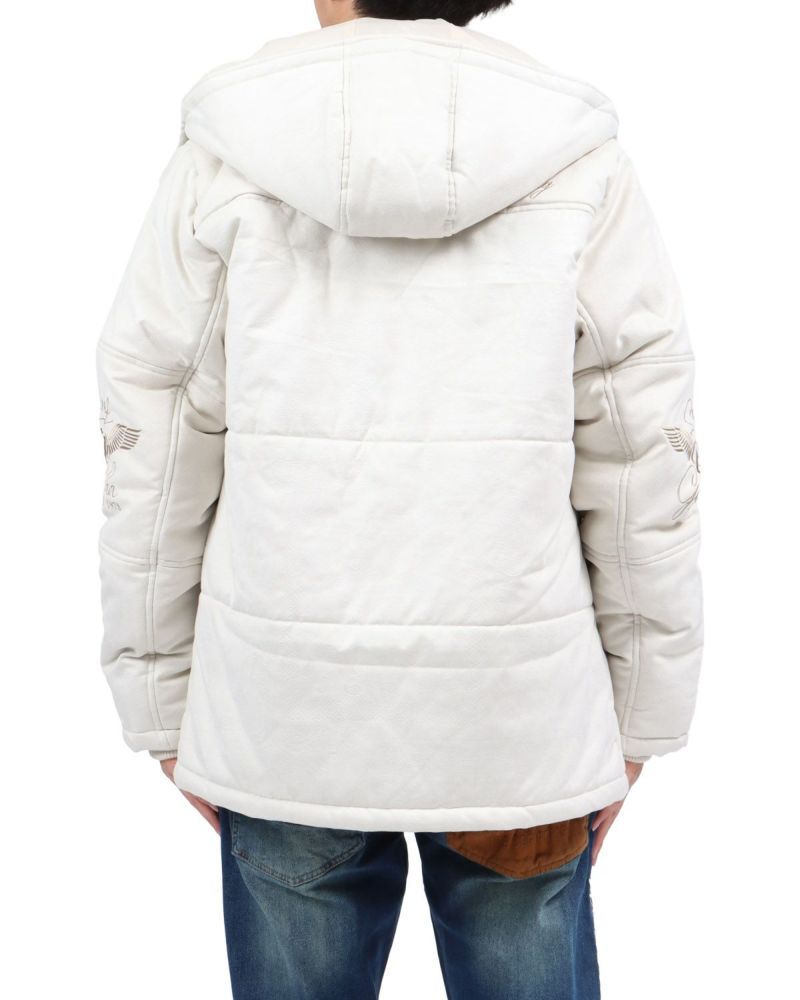 オフホワイト：173cm63kg(Lサイズ着用)