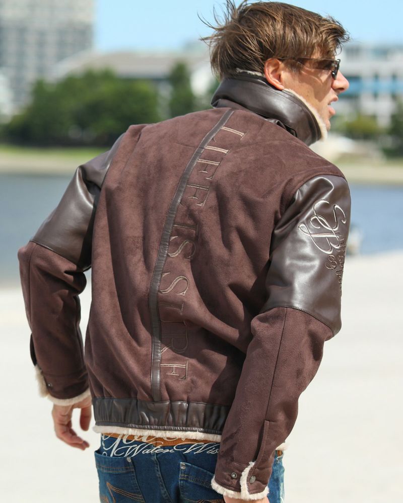 GOTCHA] フェイクムートン ジャケット | PEET ONLINE STORE