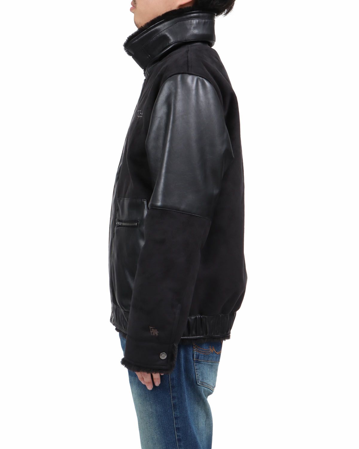 ブラック：173cm63kg(Lサイズ着用)