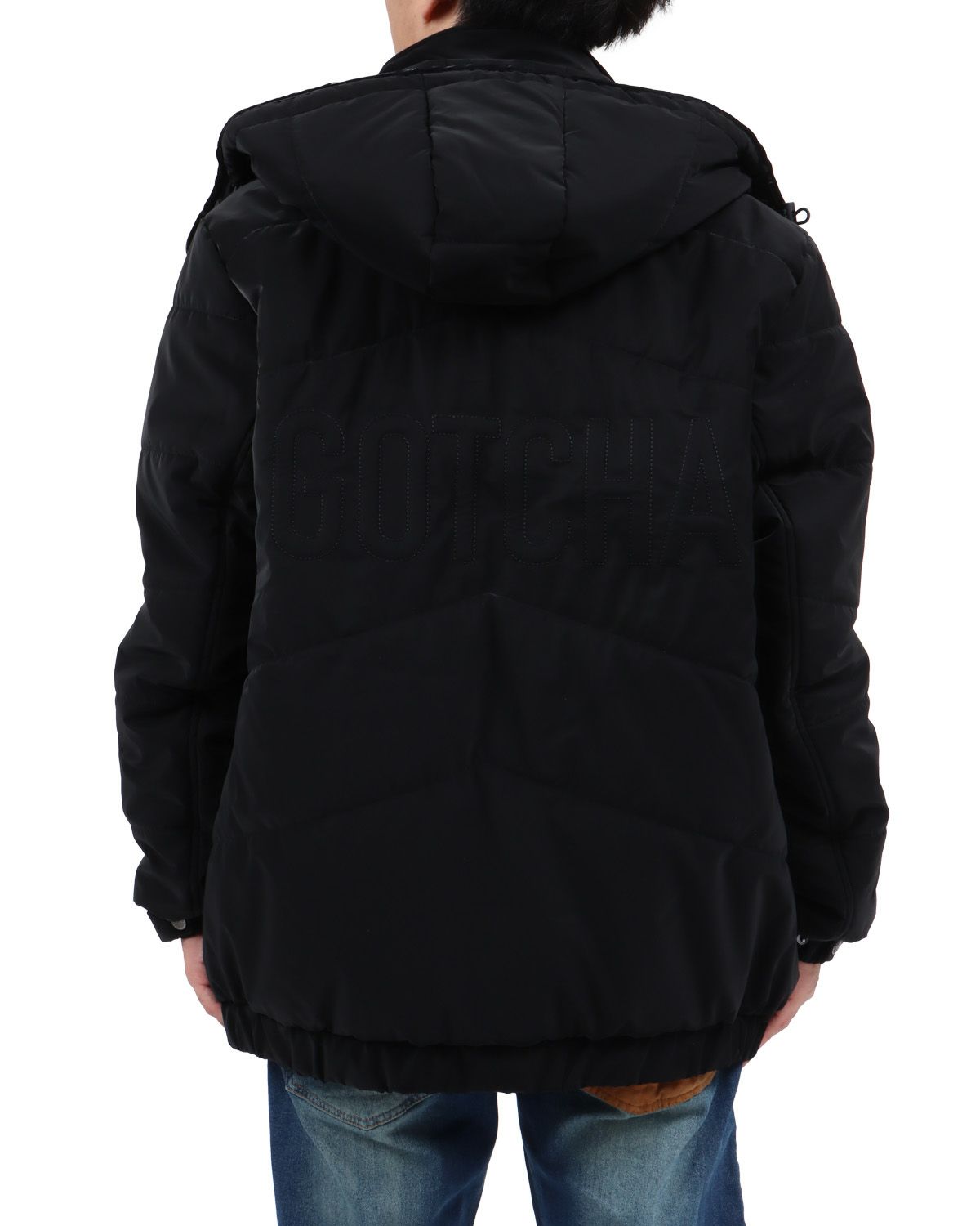 ブラック：173cm63kg(Lサイズ着用)