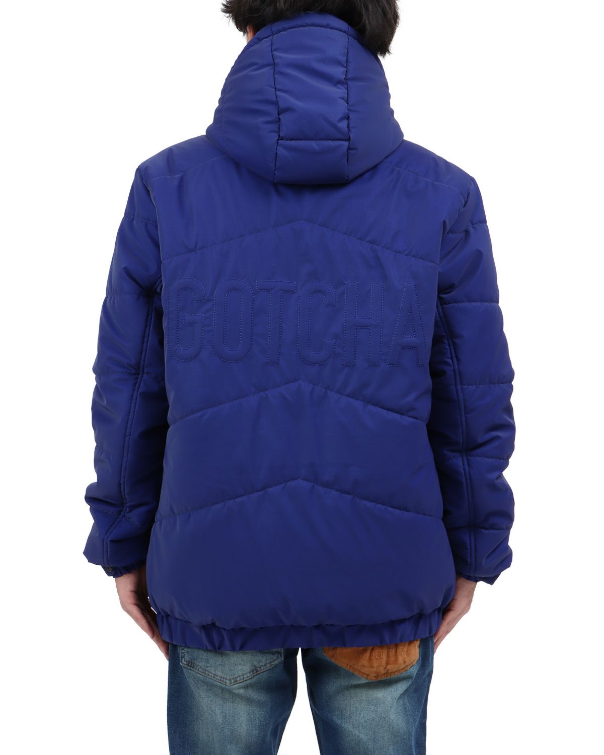 ブルー：173cm63kg(Lサイズ着用)