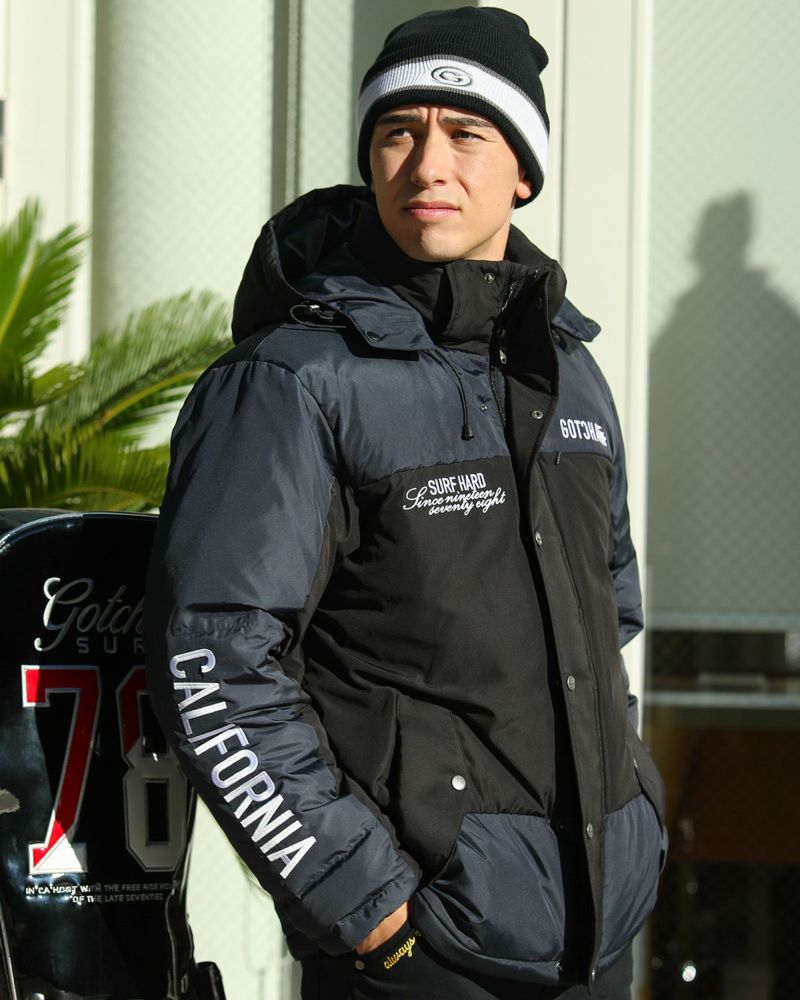 GOTCHA GOLF] 撥水 カラー 切替 ダウンジャケット | PEET ONLINE STORE