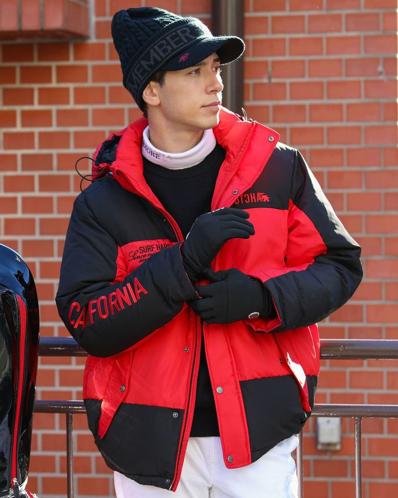 Callaway 赤 キルティングジャケット GMB Callaway GMB キャロウェイ ジャケット Callaway 赤 キルティング