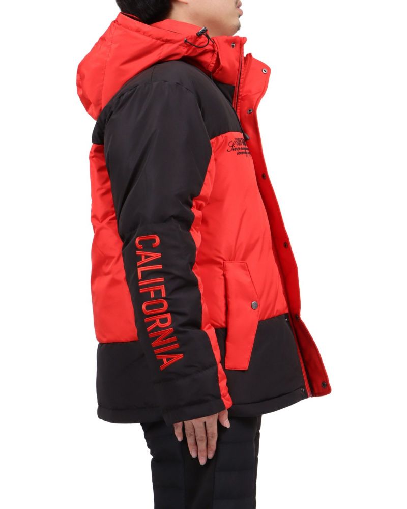 レッド：173cm63kg(Lサイズ着用)