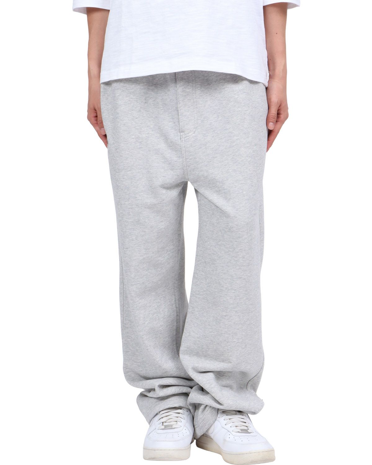 杢グレー：174cm62kg(Lサイズ着用)