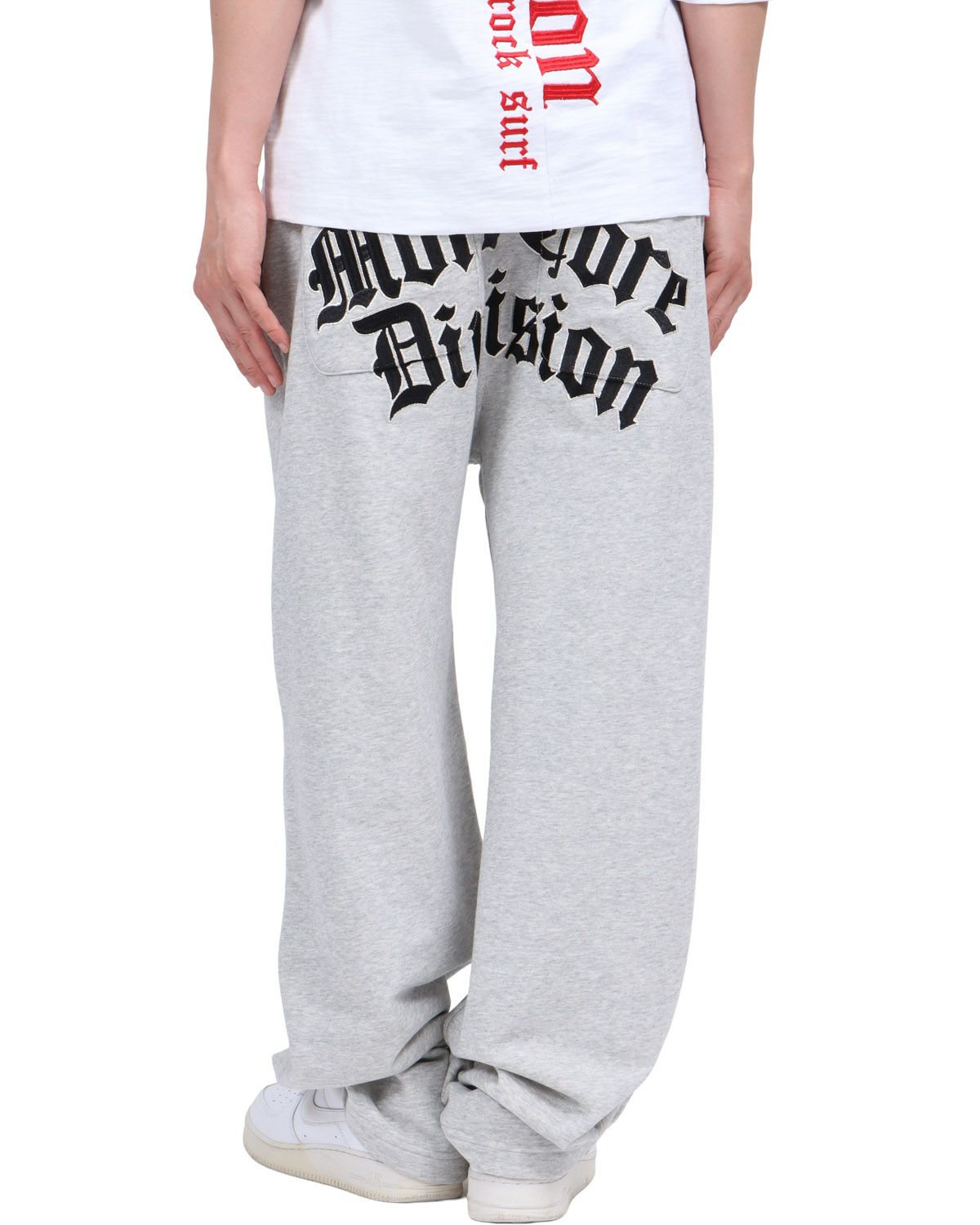 杢グレー：174cm62kg(Lサイズ着用)