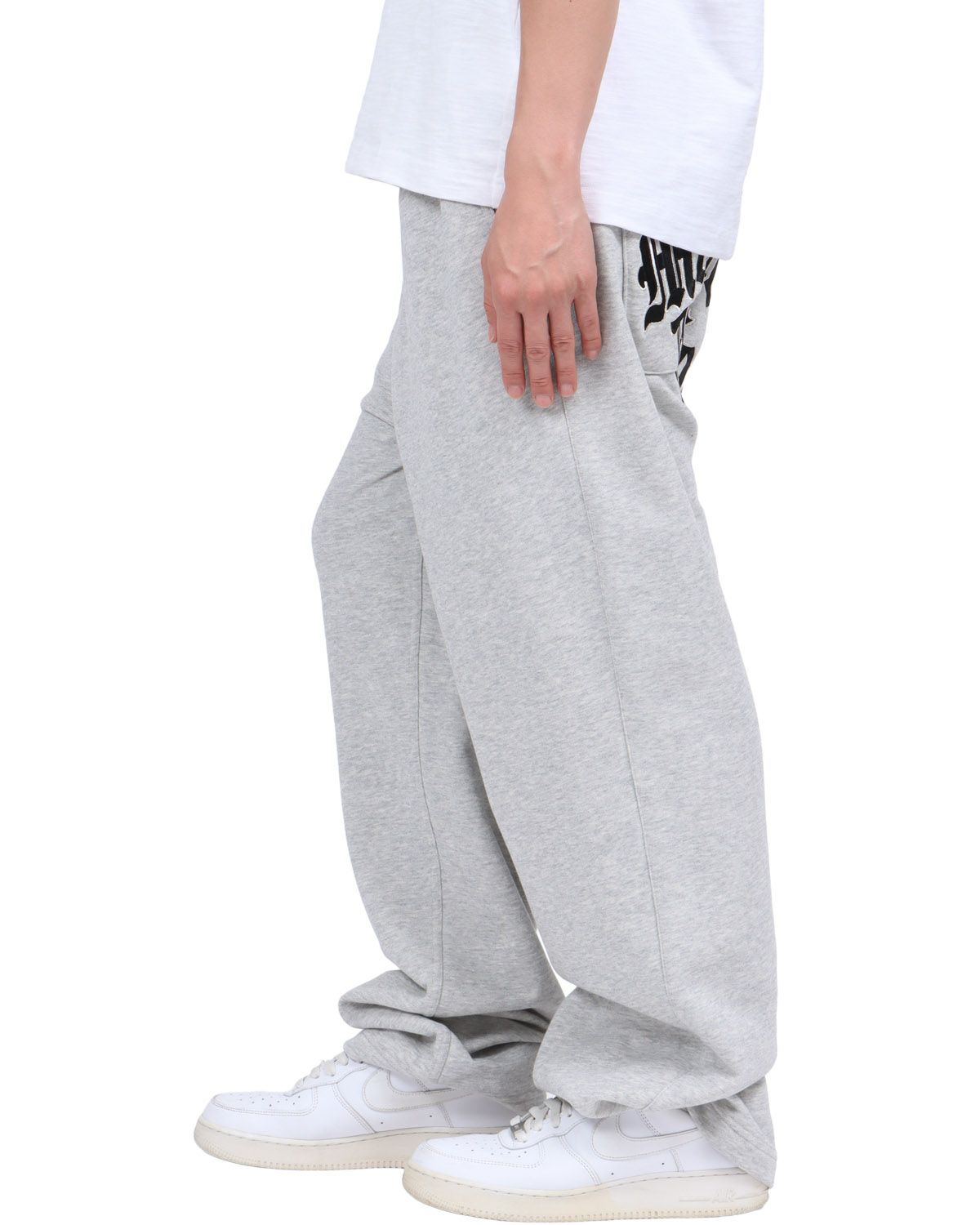 杢グレー：174cm62kg(Lサイズ着用)