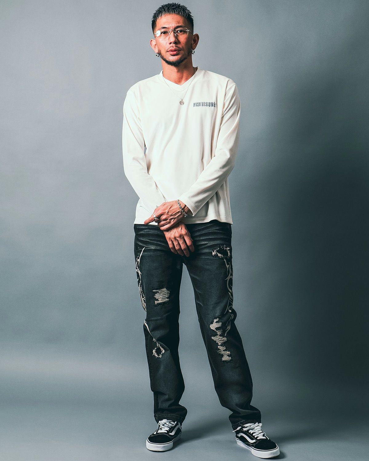 ブラック:183cm(Lサイズ着用)