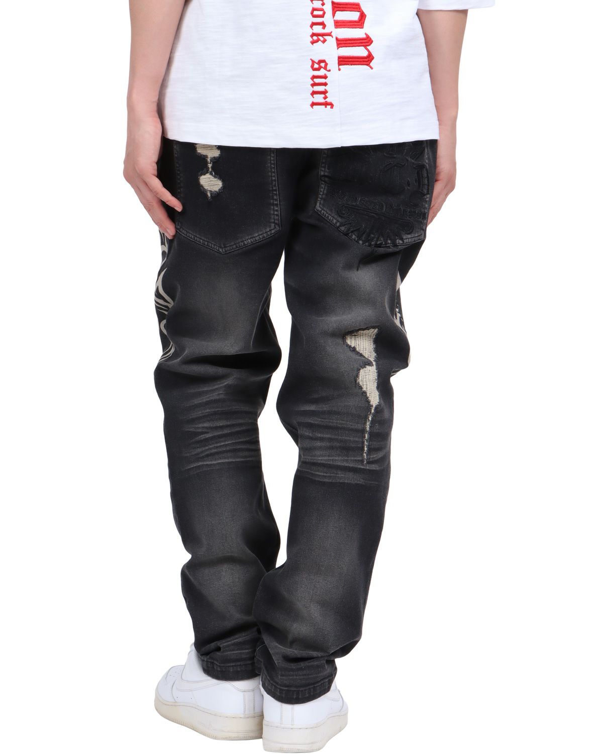 ブラック：174cm62kg(Lサイズ着用)