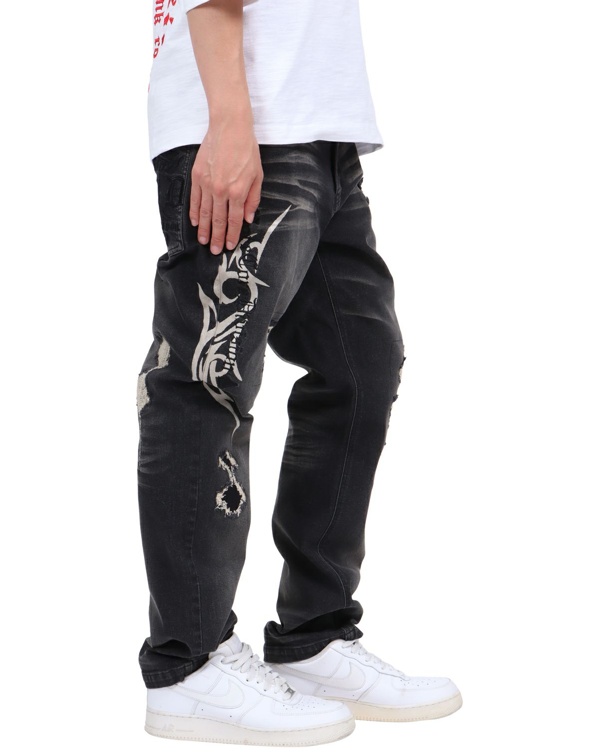 ブラック：174cm62kg(Lサイズ着用)